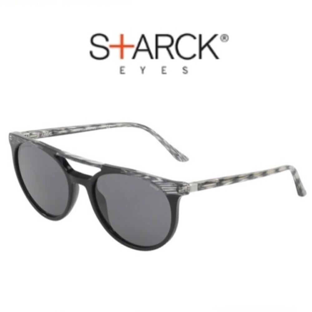 STARCK Polarized SH5020 Black/Grey Sunglasses. - $362,